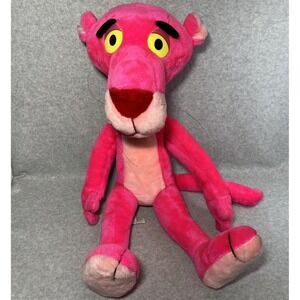 Vtg Pink Panther Stuffed Plush Animal 27" Posable Legs Arms Ace Novelty‎ Co 1994